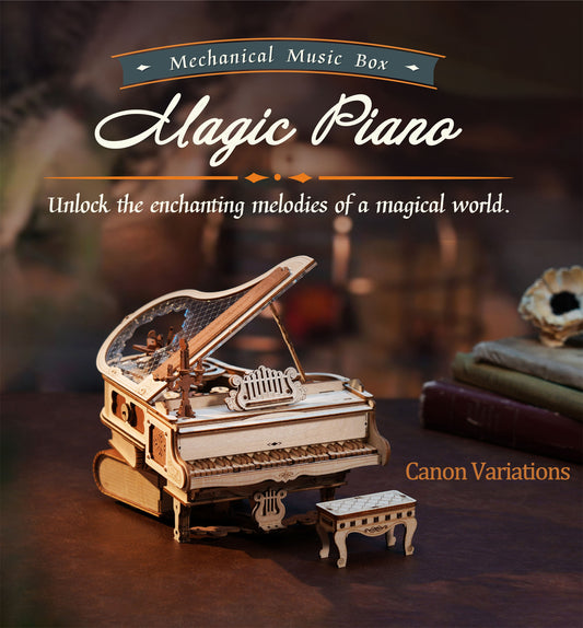 Magic Piano DIY Music Box Home Decoration