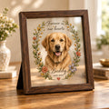 Personalized Pet Memorial Glass Frame