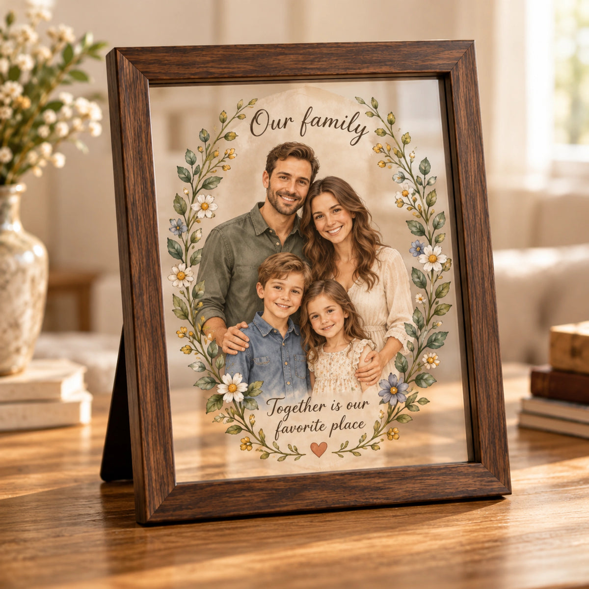 Personalized Pet Memorial Glass Frame