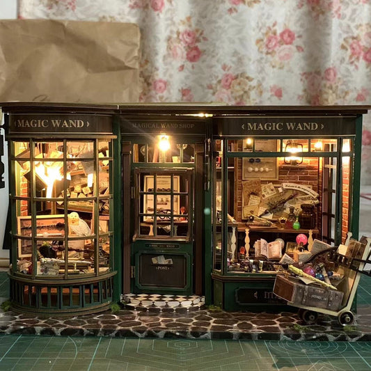 Harry's Magic House DIY Handmade Gifts Harry Pottery Decor Handmade Models Building Toys
