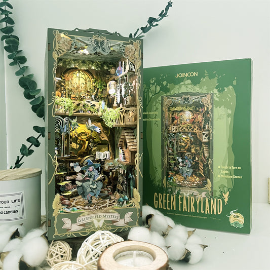 Magic Wonderland DIY Puzzle Book Stand Book Nook