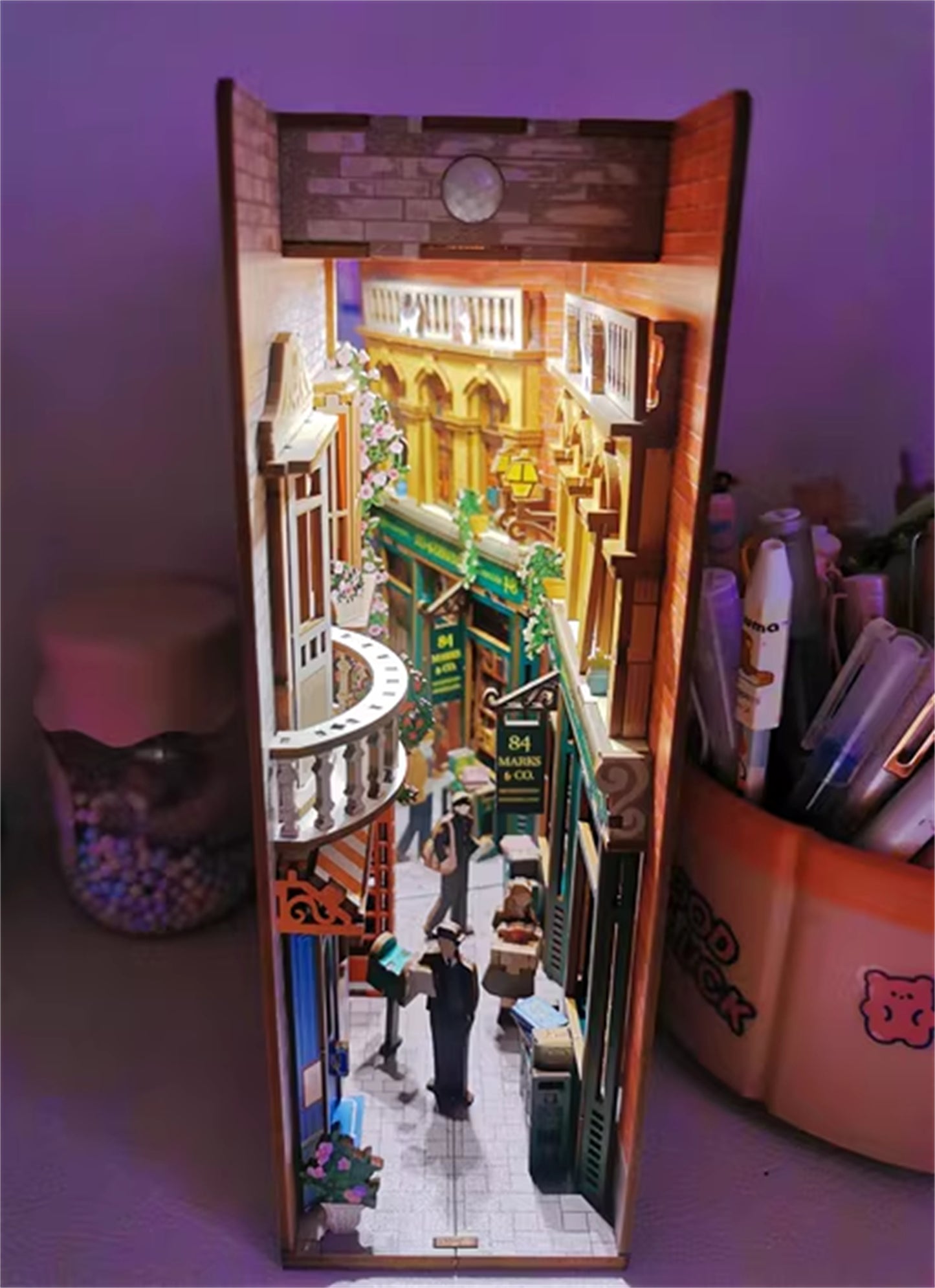 Charing Cross Street DIY Book Stand Book Nook