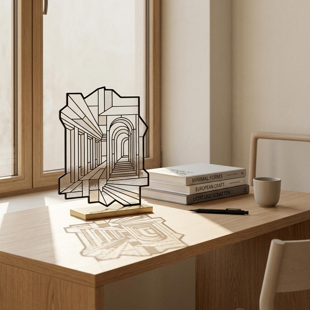 Architectural Arch Glass Decor