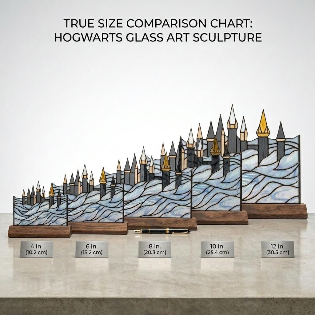 Cloud Castle Glass Decor