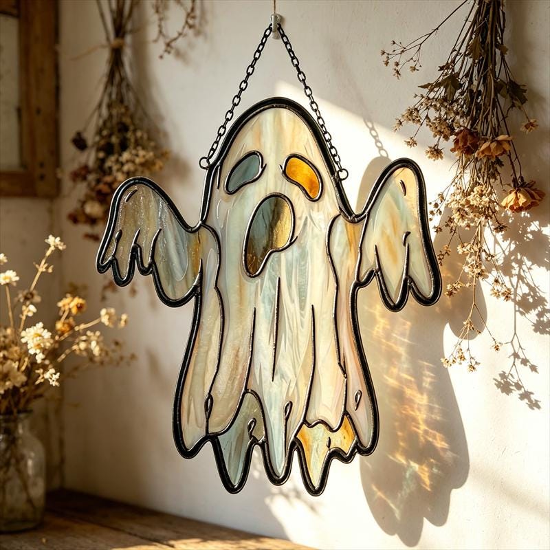 Ghost Glass Decoration