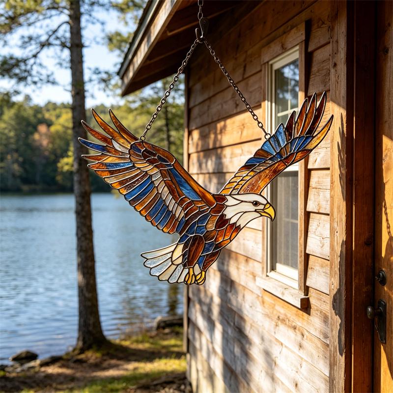 Eagle Glass Suncatcher