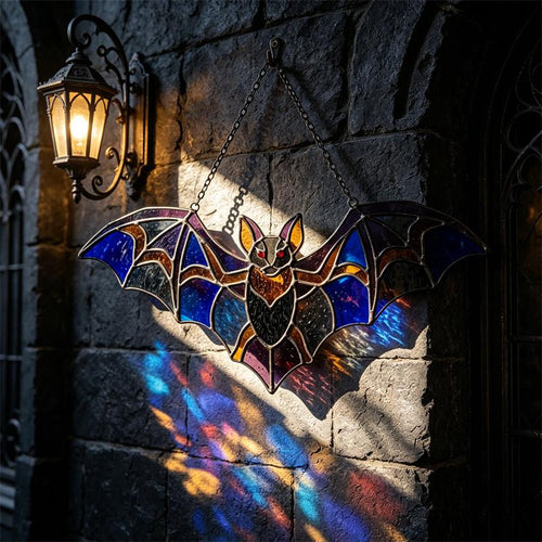 Bat Glass Suncatcher
