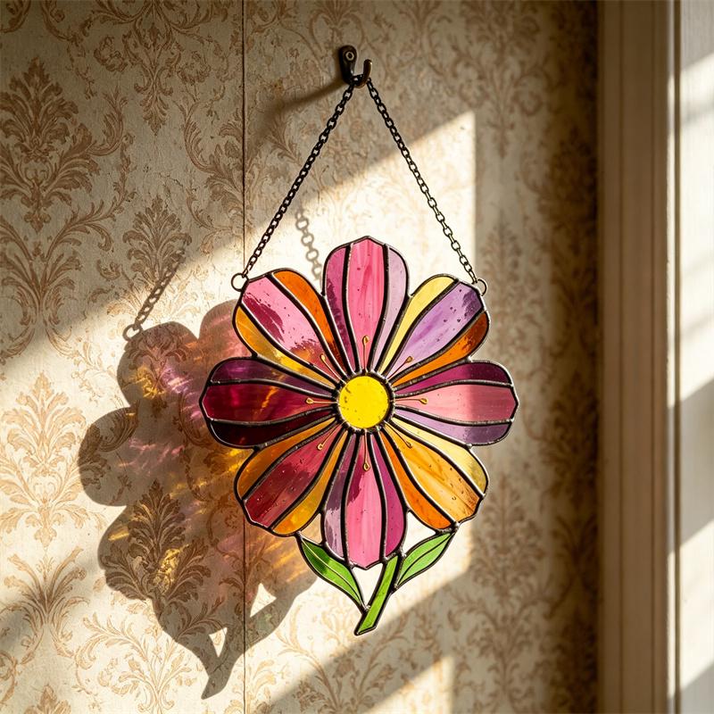 Cosmos Glass Suncatcher