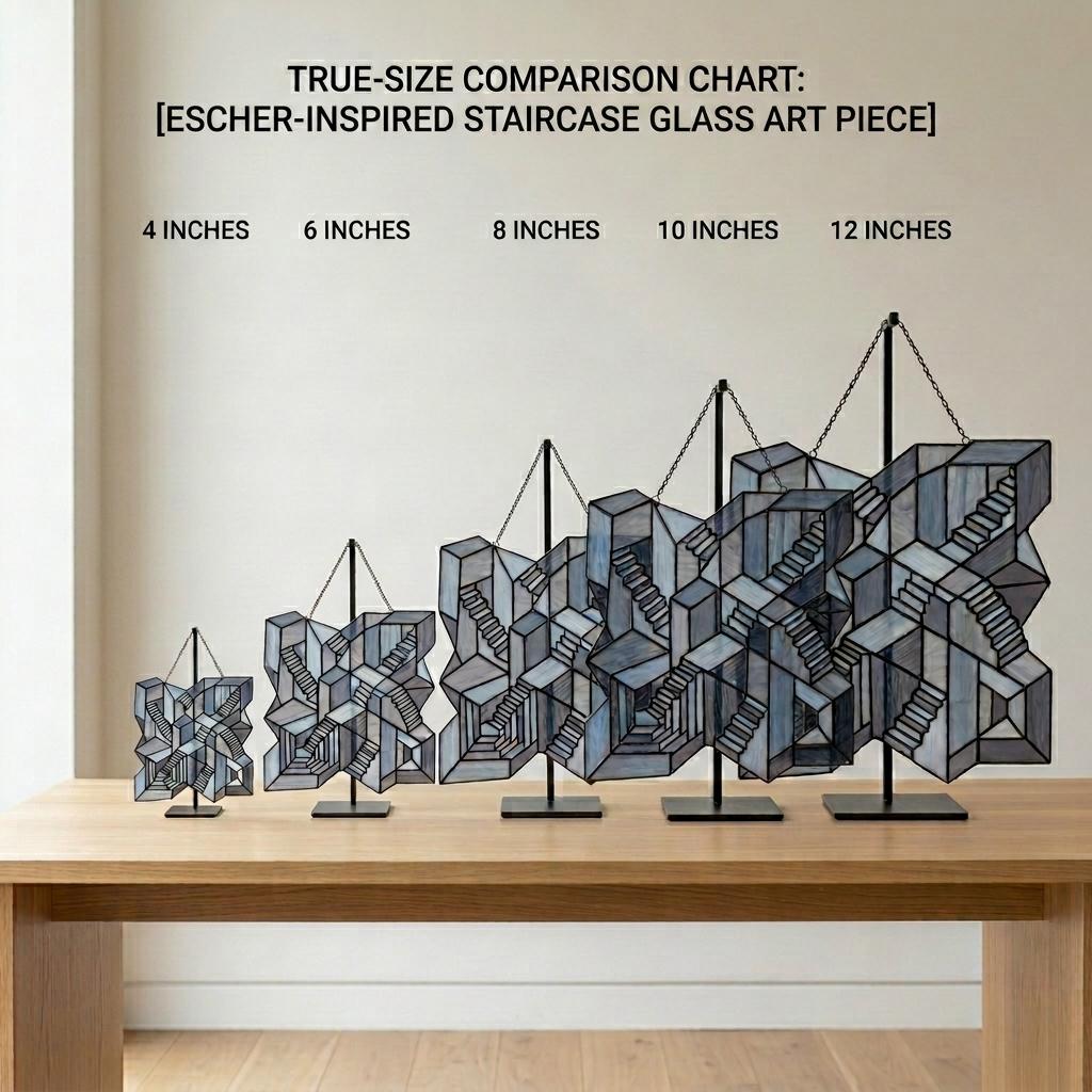 Impossible Stairs Glass Decor