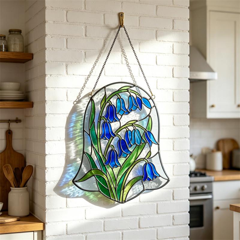Bluebell Glass Suncatcher