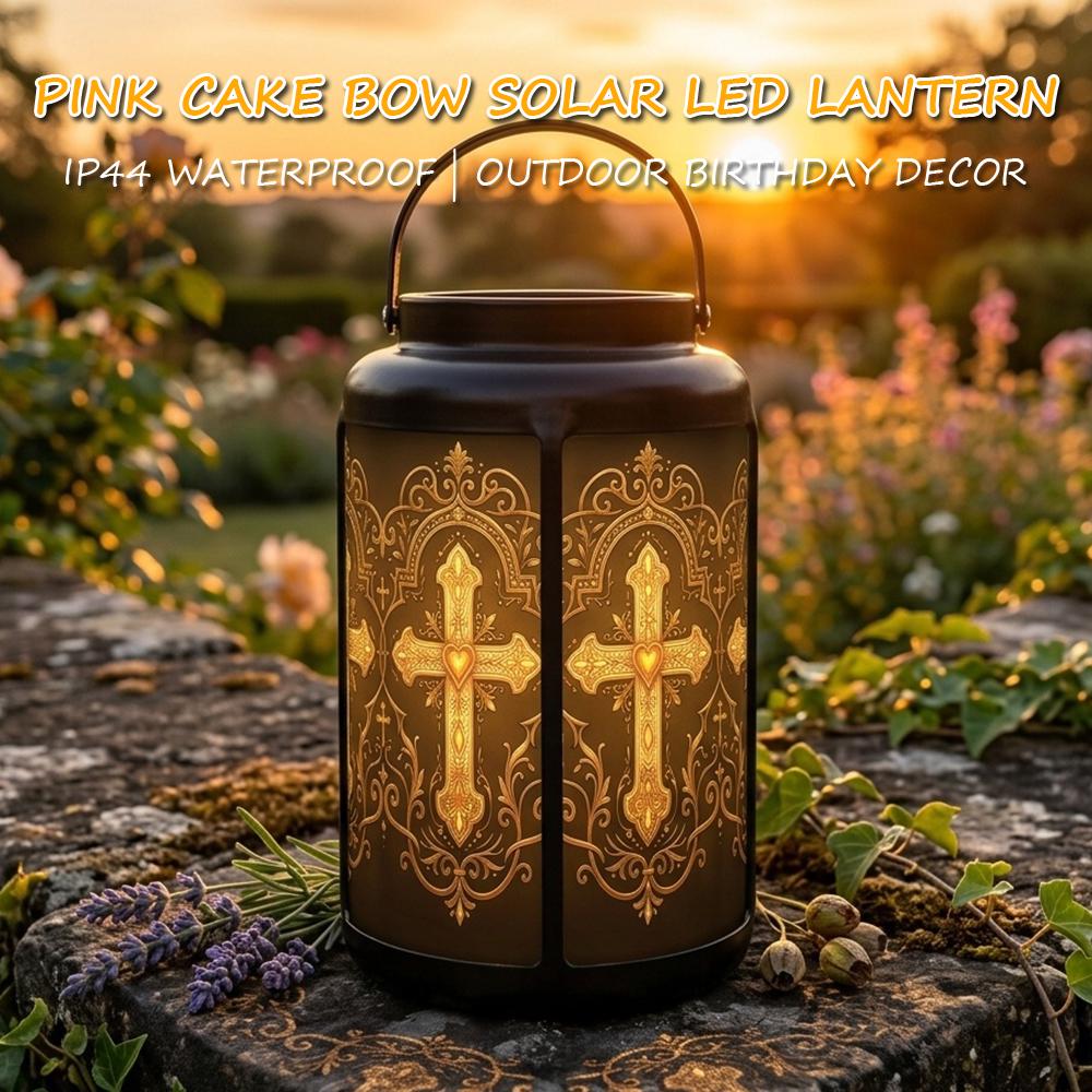 Golden Cross Solar Lantern