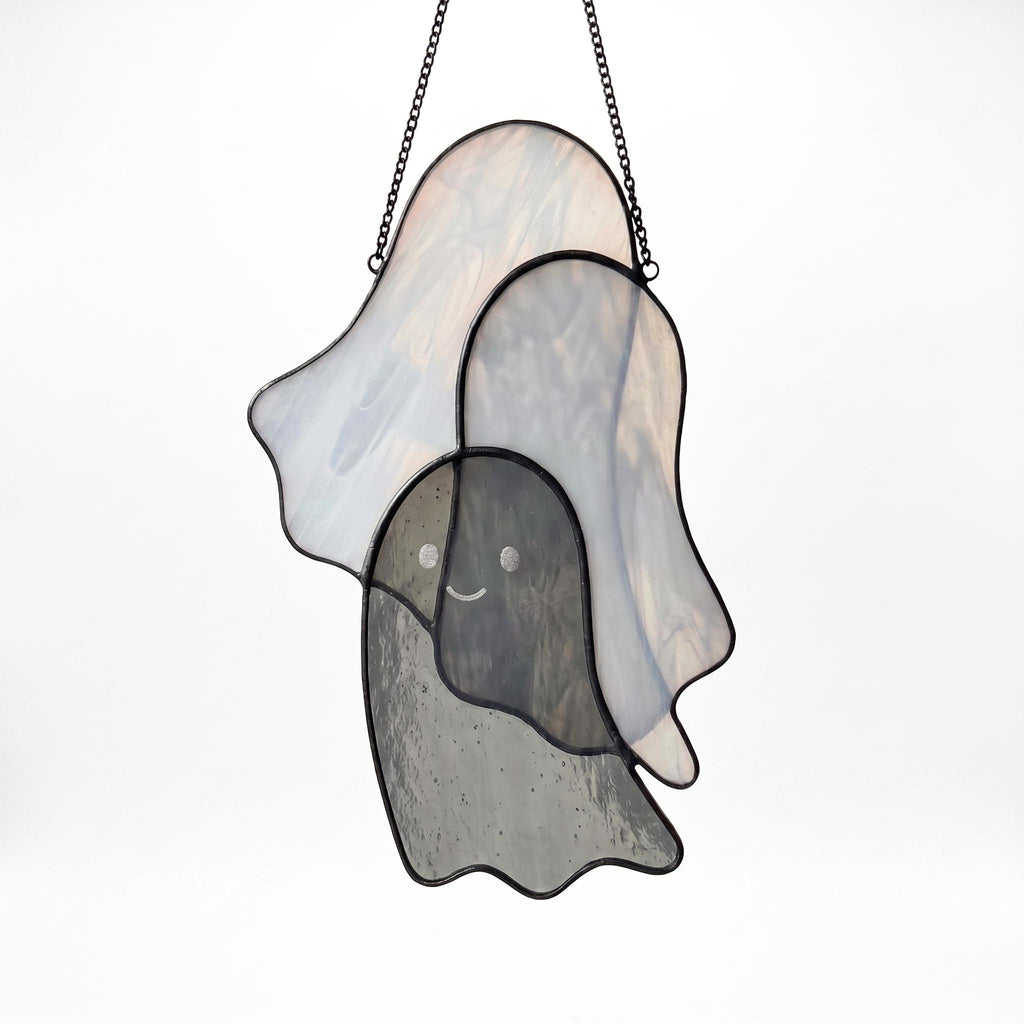 Deconstructed Ghost Glass Suncatcher