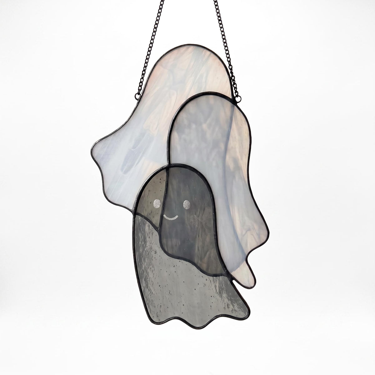 Deconstructed Ghost Glass Suncatcher