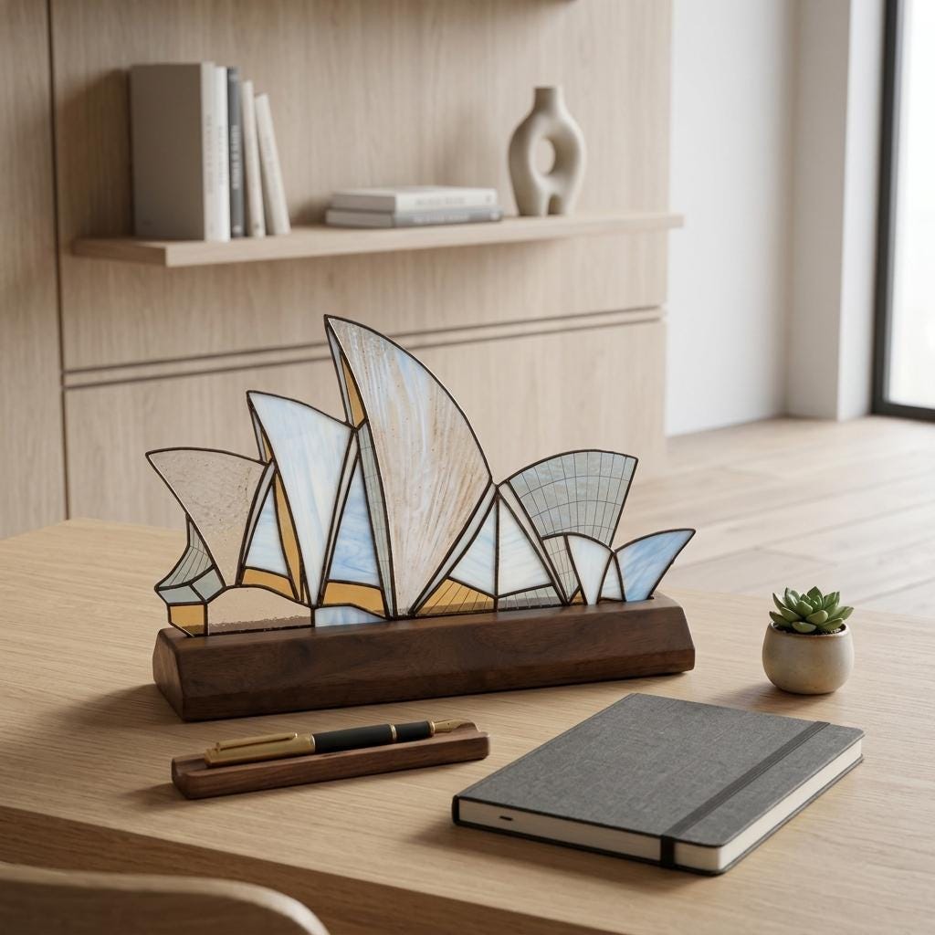 Sydney Opera House Glass Decor