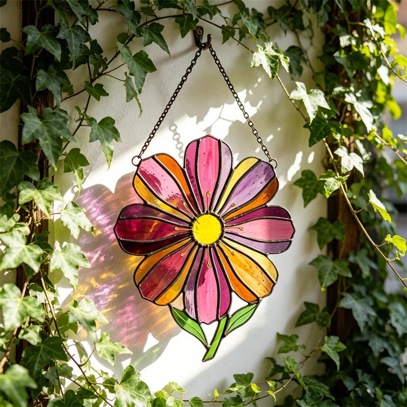 Cosmos Glass Suncatcher