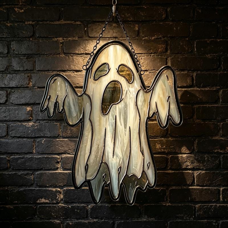 Ghost Glass Decoration