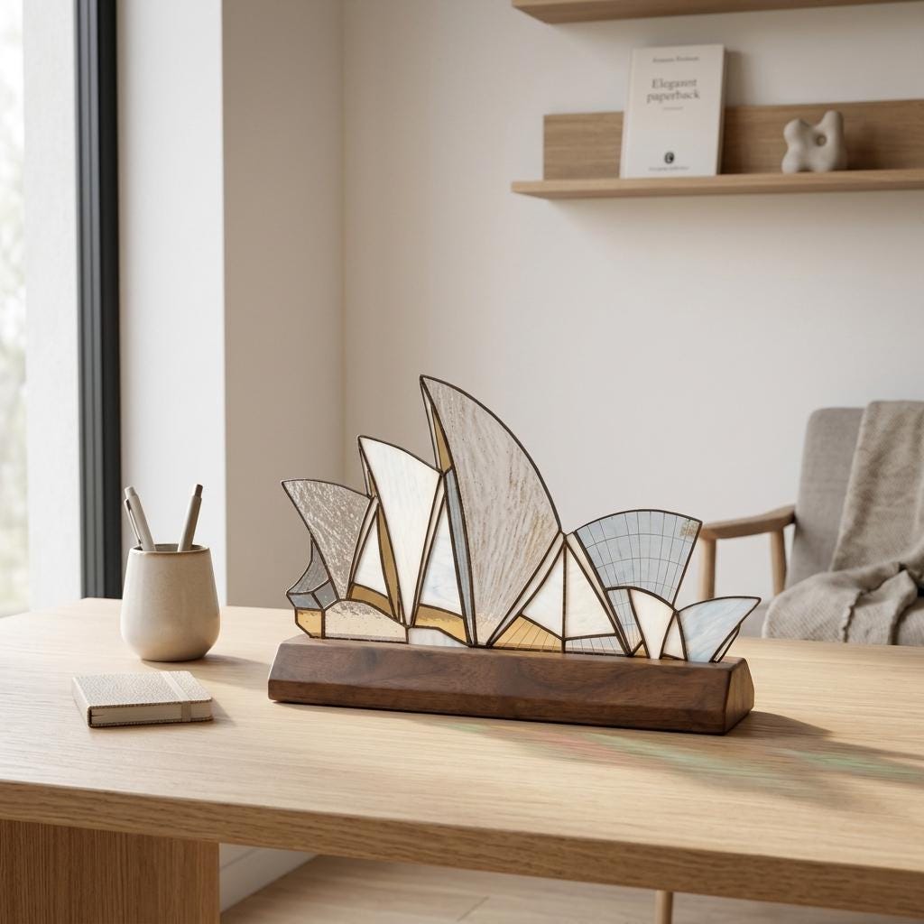 Sydney Opera House Glass Decor