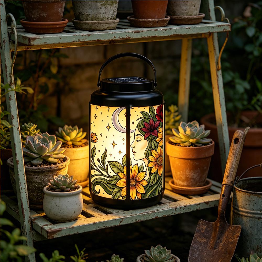 Sunflower Moon Solar Lantern