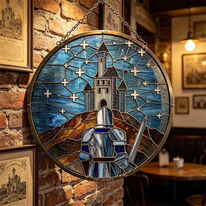 Knight's Castle Glass Art