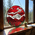 Red Mountain Glass Suncatcher