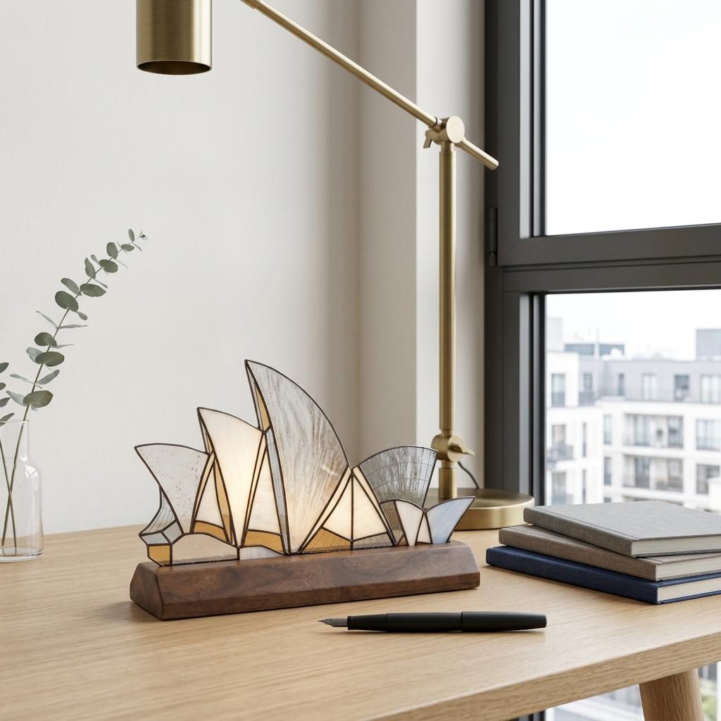 Sydney Opera House Glass Decor
