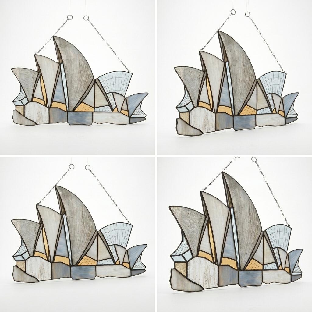 Sydney Opera House Glass Decor