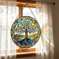 Tree of Life Glass Suncatcher
