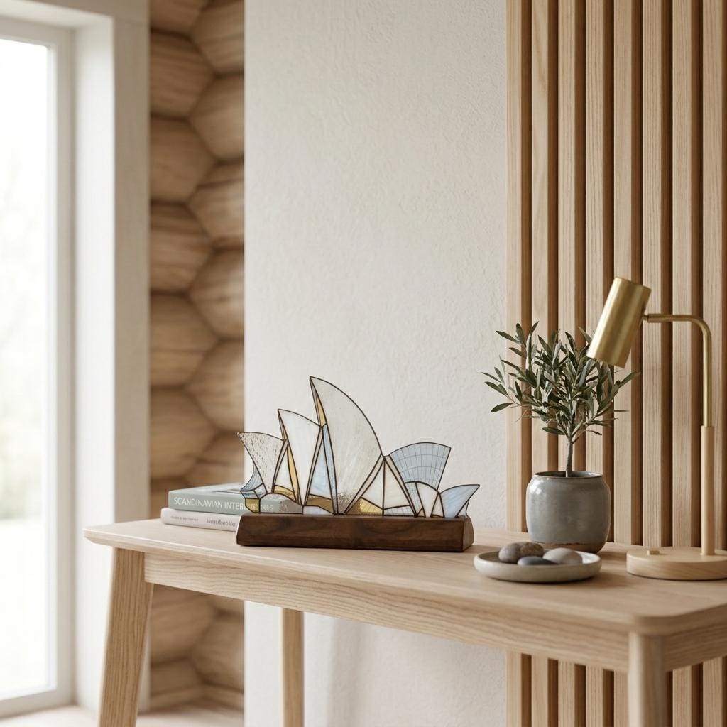 Sydney Opera House Glass Decor