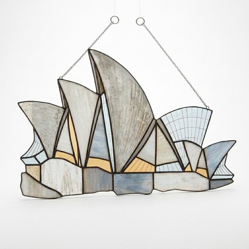 Sydney Opera House Glass Decor
