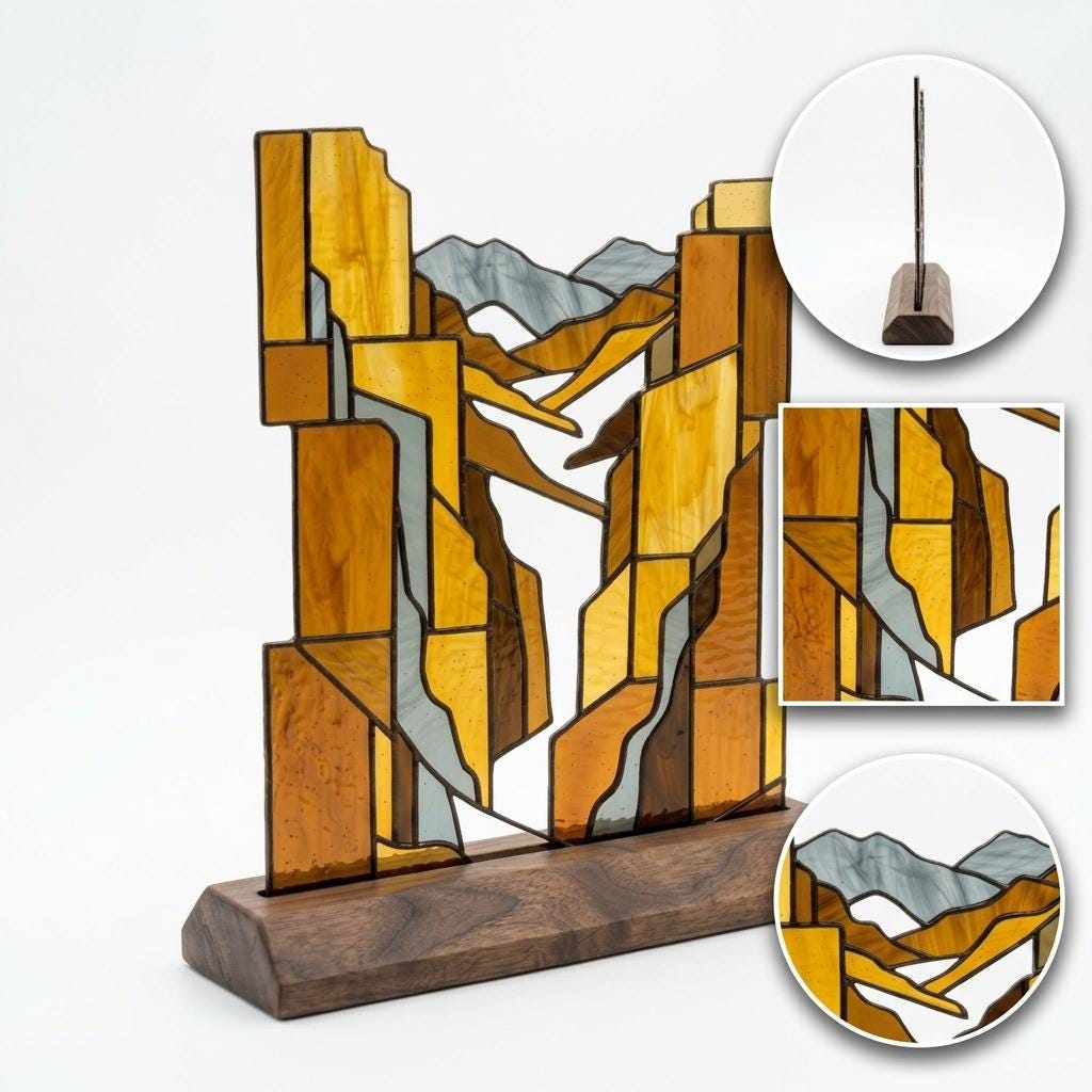 Grand Canyon Glass Decor