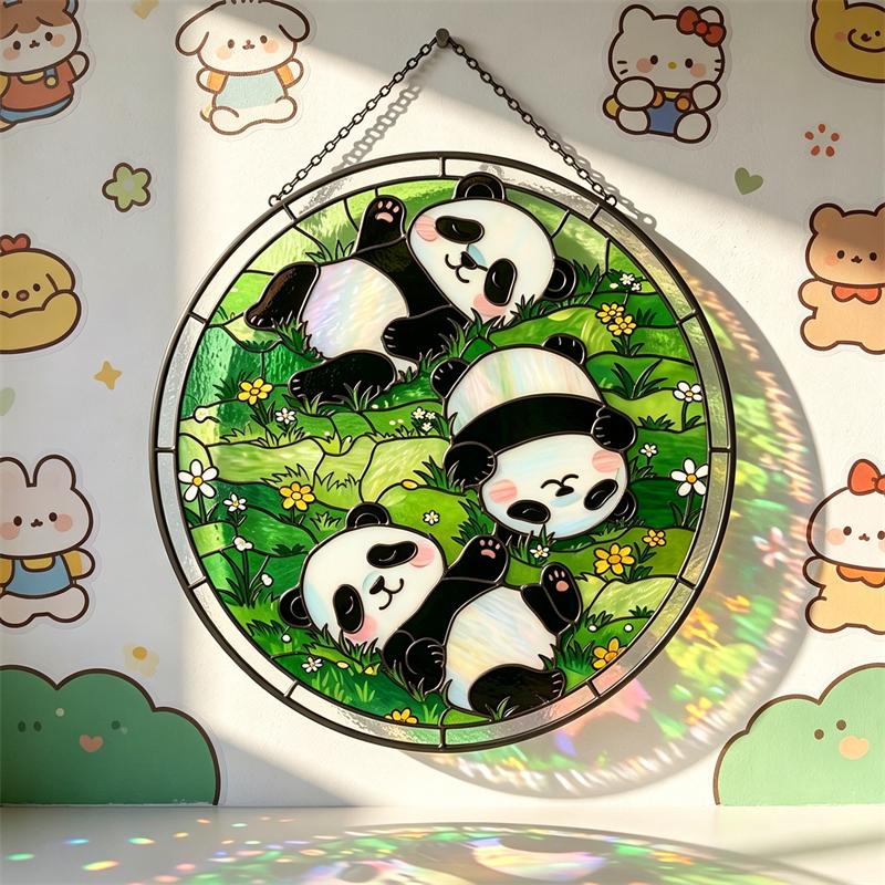 Panda Glass Panel