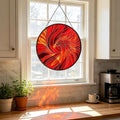 Phoenix Glass Suncatcher
