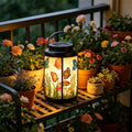 Butterfly and Mushroom Solar Lantern