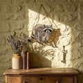 Woodland Raccoon Glass Suncatcher