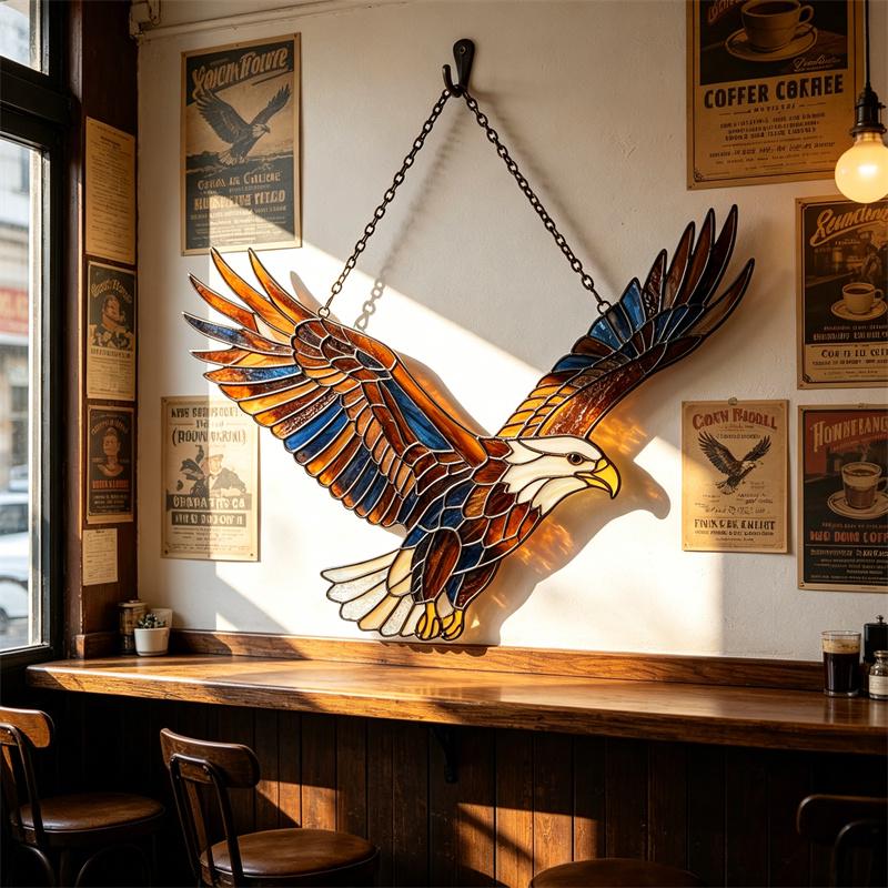 Eagle Glass Suncatcher