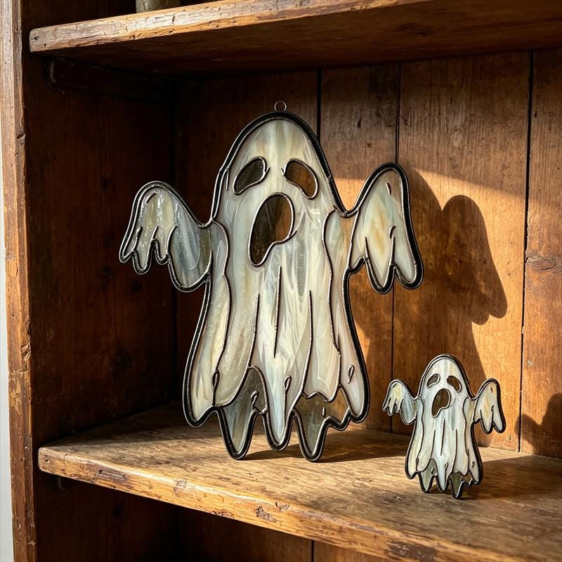 Ghost Glass Decoration