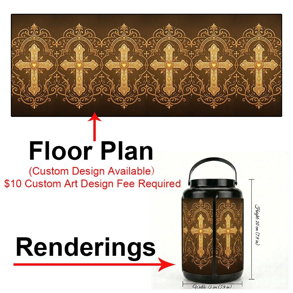 Golden Cross Solar Lantern