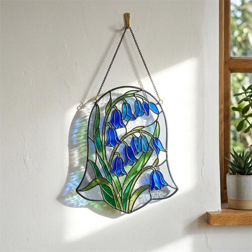 Bluebell Glass Suncatcher
