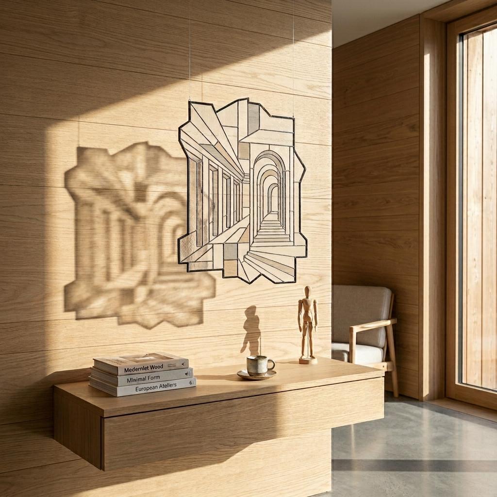 Architectural Arch Glass Decor