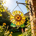 Sunflower Glass Suncatcher