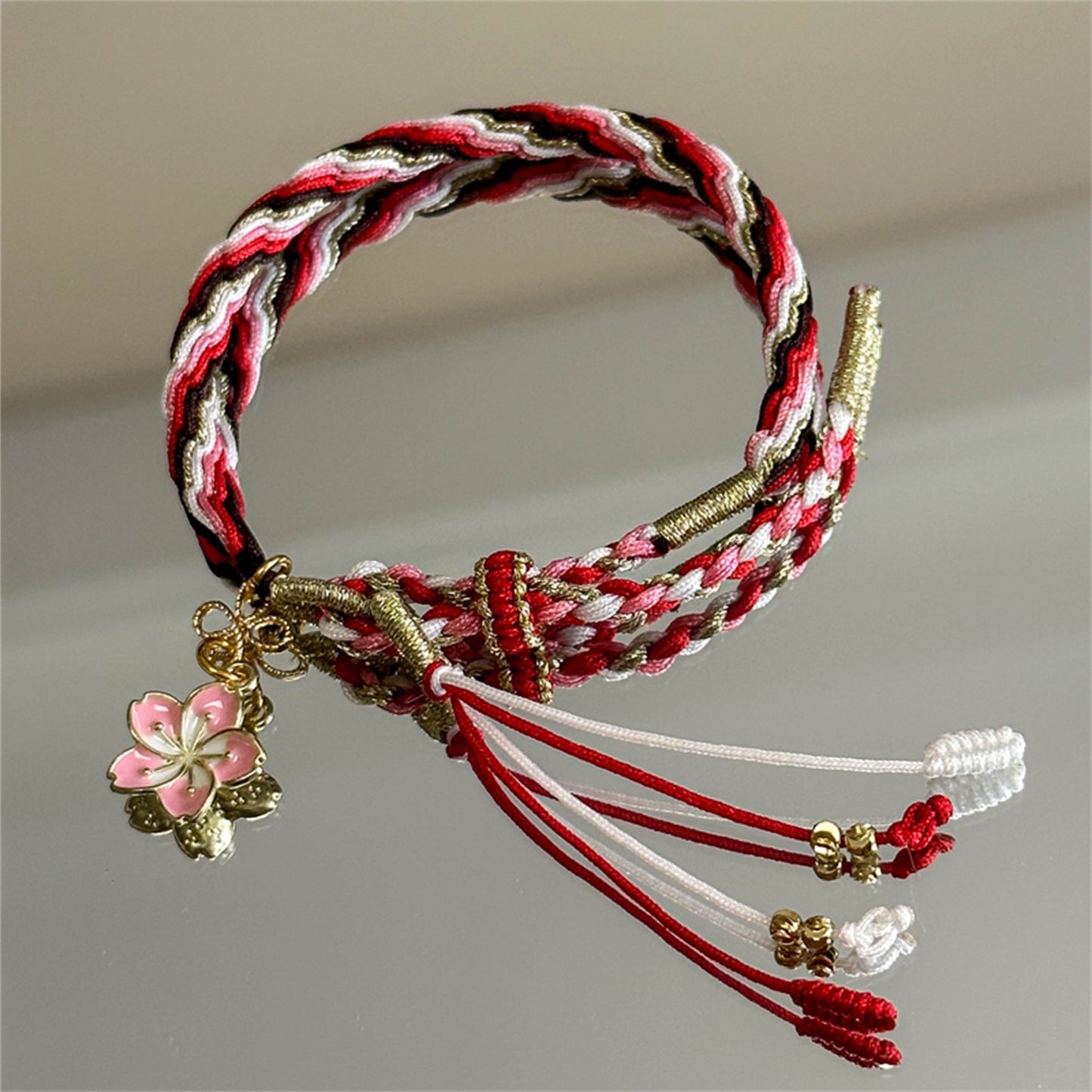 Genshin Scaramouche Bracelet Hand-Woven Bracelet