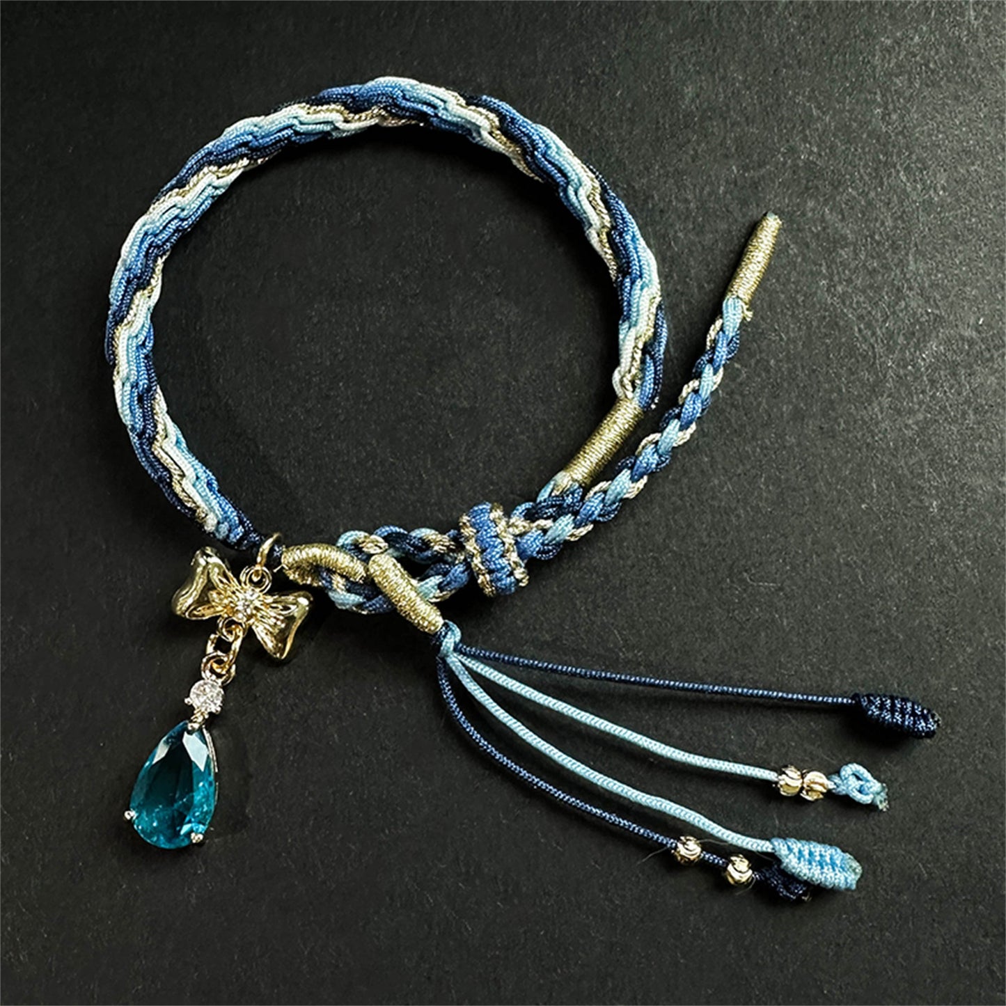 Genshin Neuvillette Bracelet Hand-Woven Bracelet