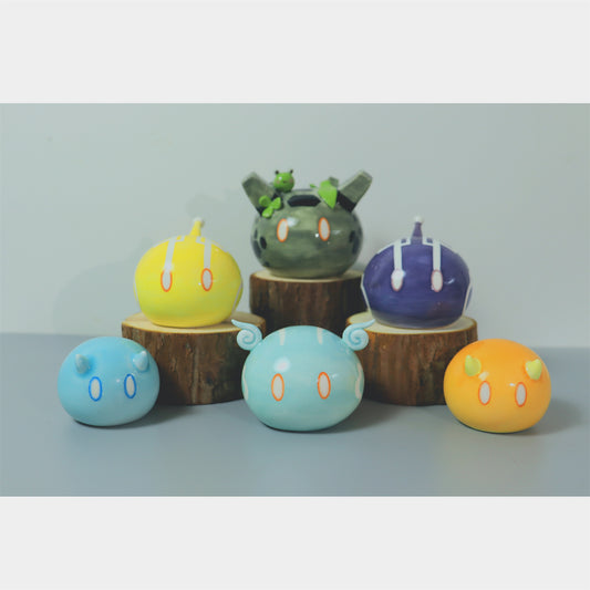 Genshin Slimes Ceramic Ornament Slime Presents Personalized Gifts