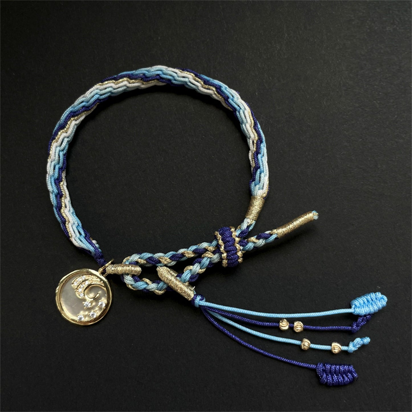 Genshin Raiden Shogun Bracelet Hand-Woven Bracelet
