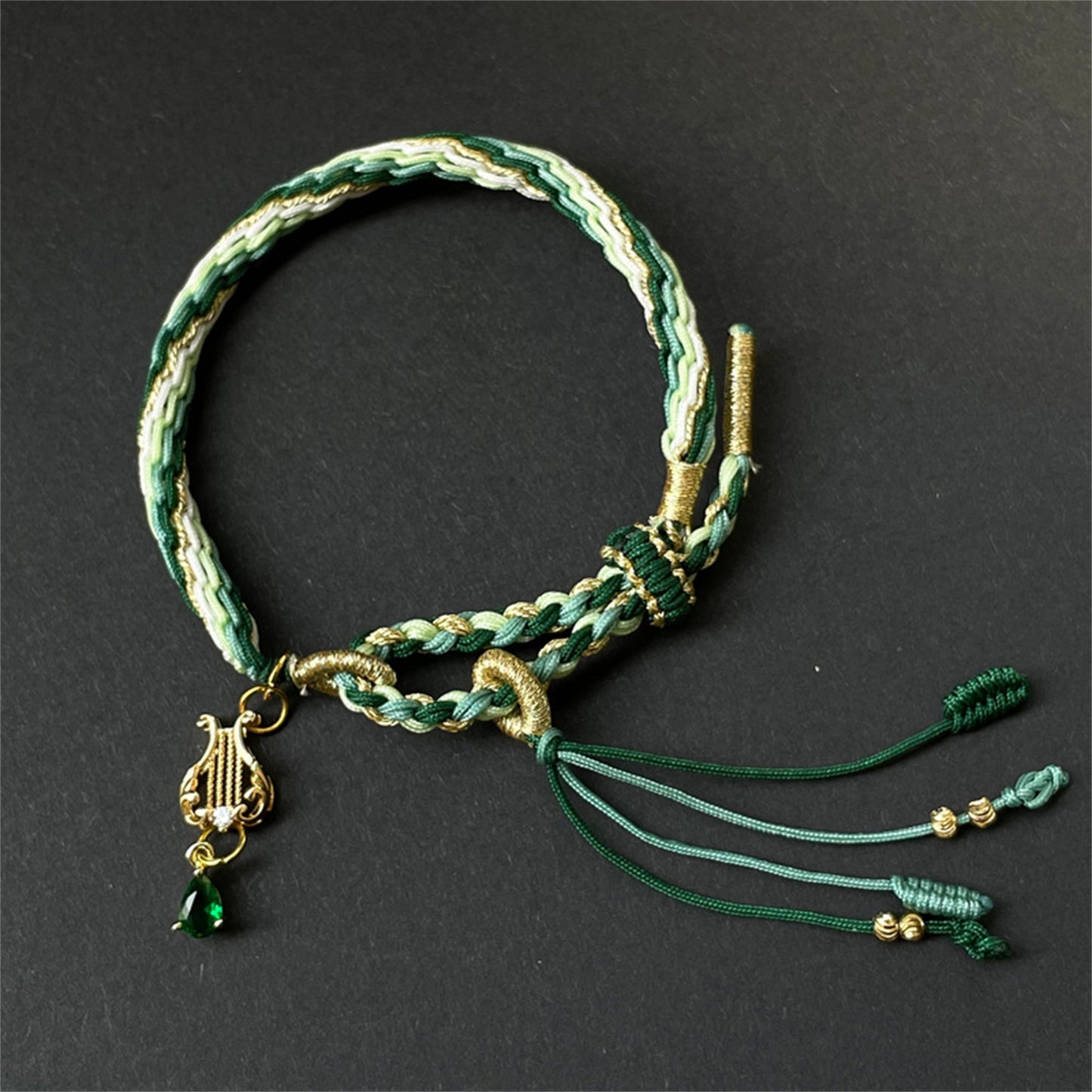 Genshin Neuvillette Bracelet Hand-Woven Bracelet