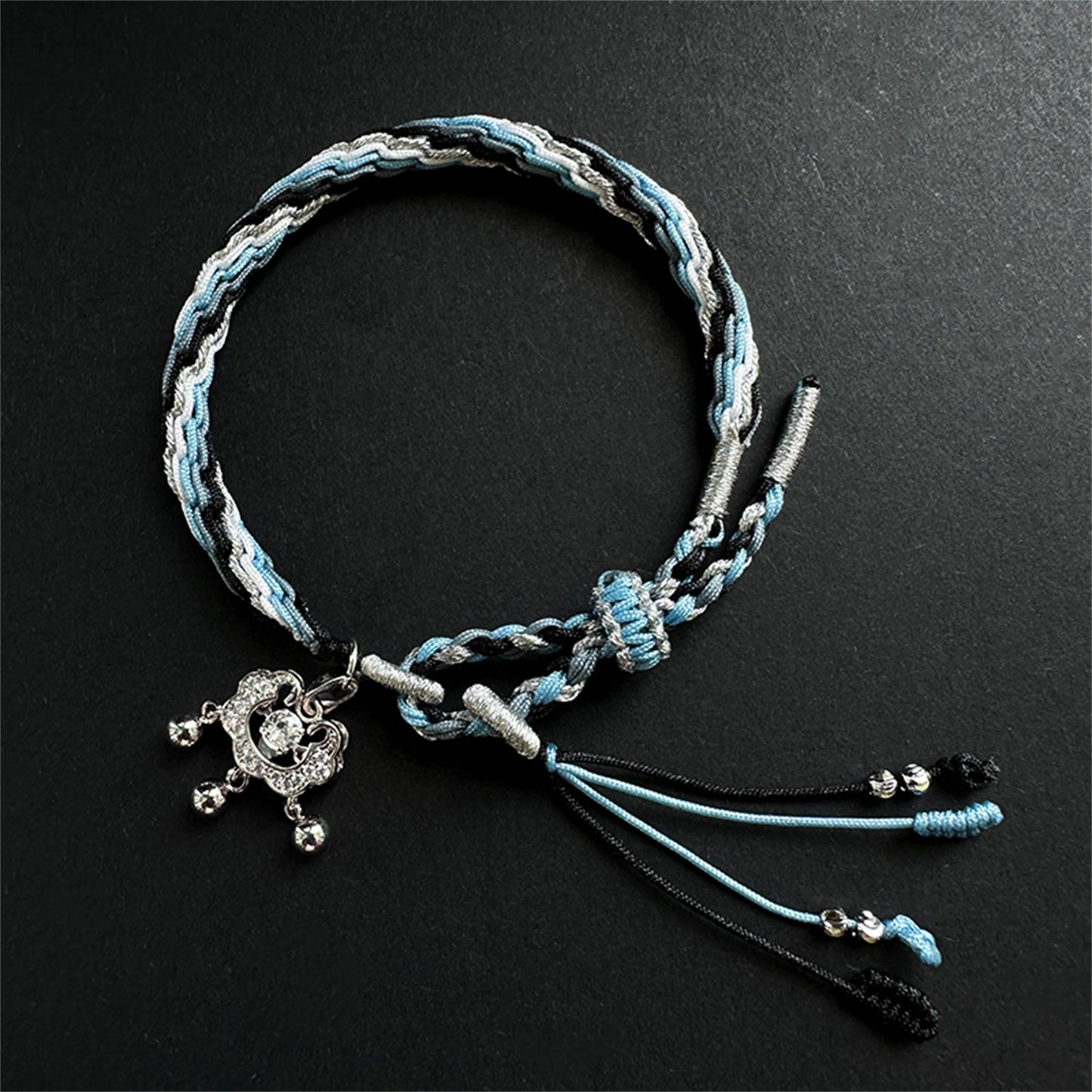 Honkai Star Rail Silver Wolf Bracelet Hand-Woven Bracelet