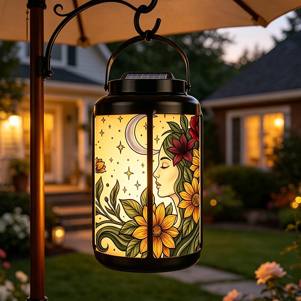 Sunflower Moon Solar Lantern