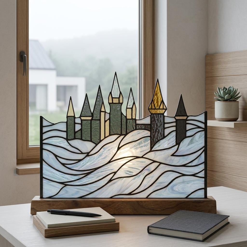 Cloud Castle Glass Decor