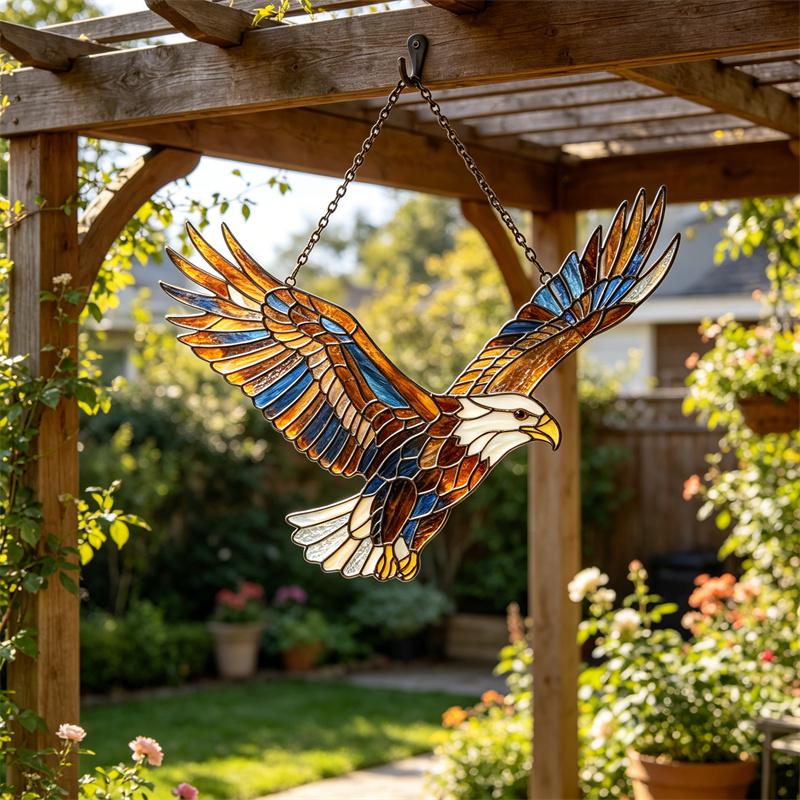 Eagle Glass Suncatcher