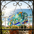 Manatee Glass Suncatcher